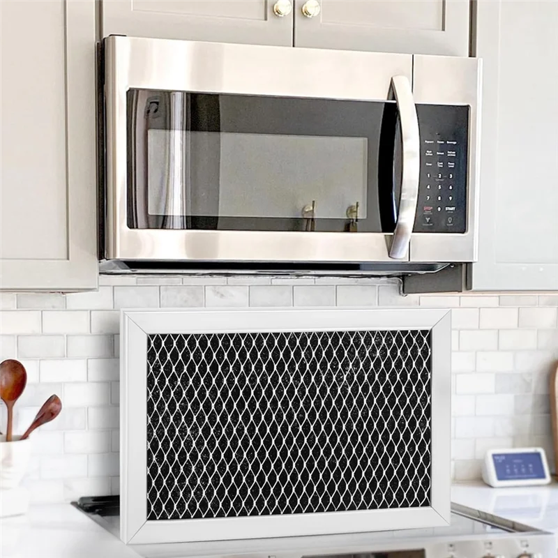 B47B-4PCS استبدال فلتر الفحم الميكروويف ل GE JX81A WB02X9883 فلتر الميكروويف لمرشح الكربون الهواء المطبخ