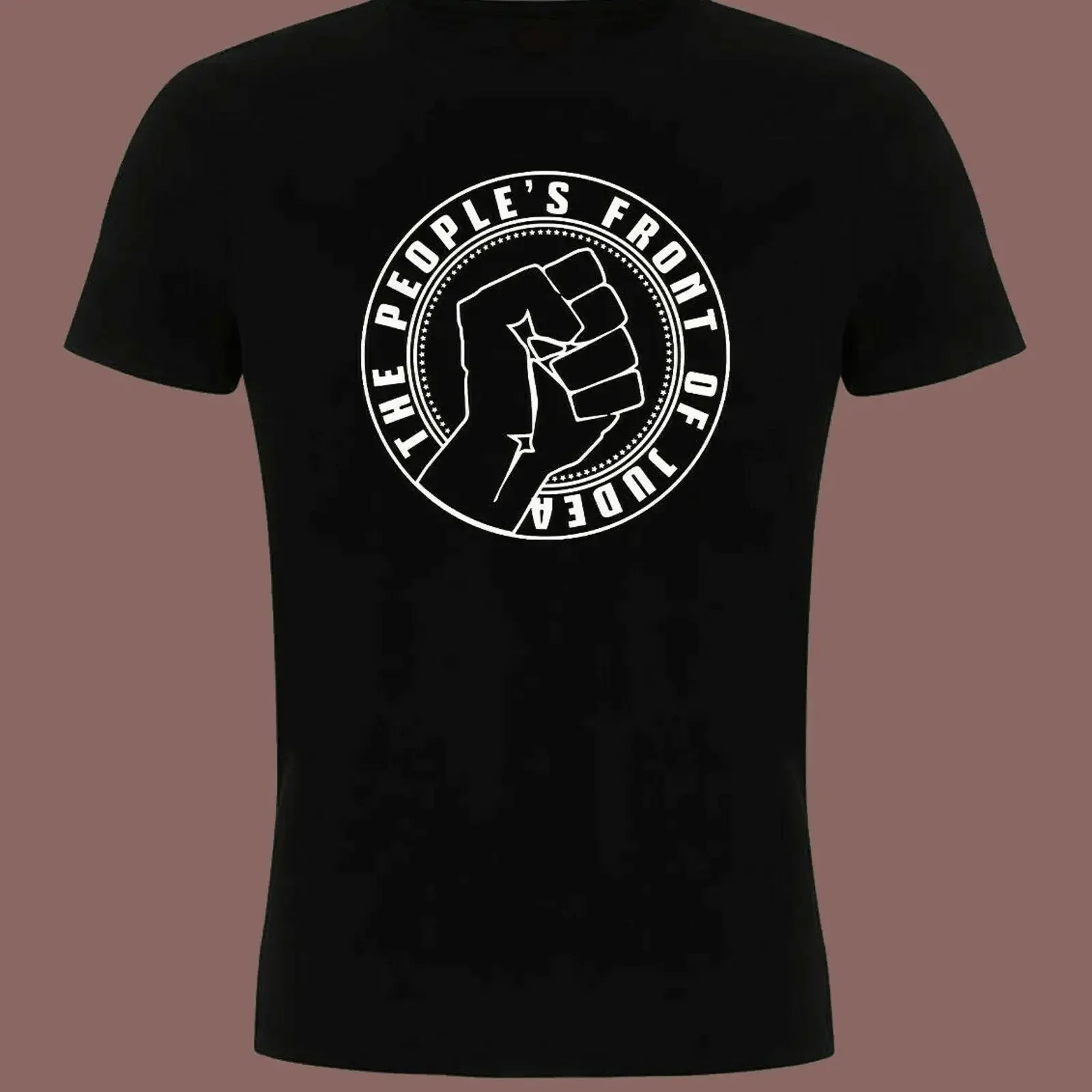 Camiseta inspirada en la vida de Brian Ritter de Kokosnuss, inspirada en la vida de Monty Python, vintage, lavada, elegante, ropa de diseñador para hombre