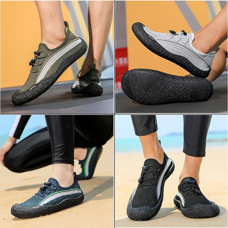 Mens Womens Non-Slip Quick Dry Diving Shoes Swimming Beach Shoes Snorkeling Socks Anti-Cut Stream Trudging Sea Shore Water Shoes - view 6