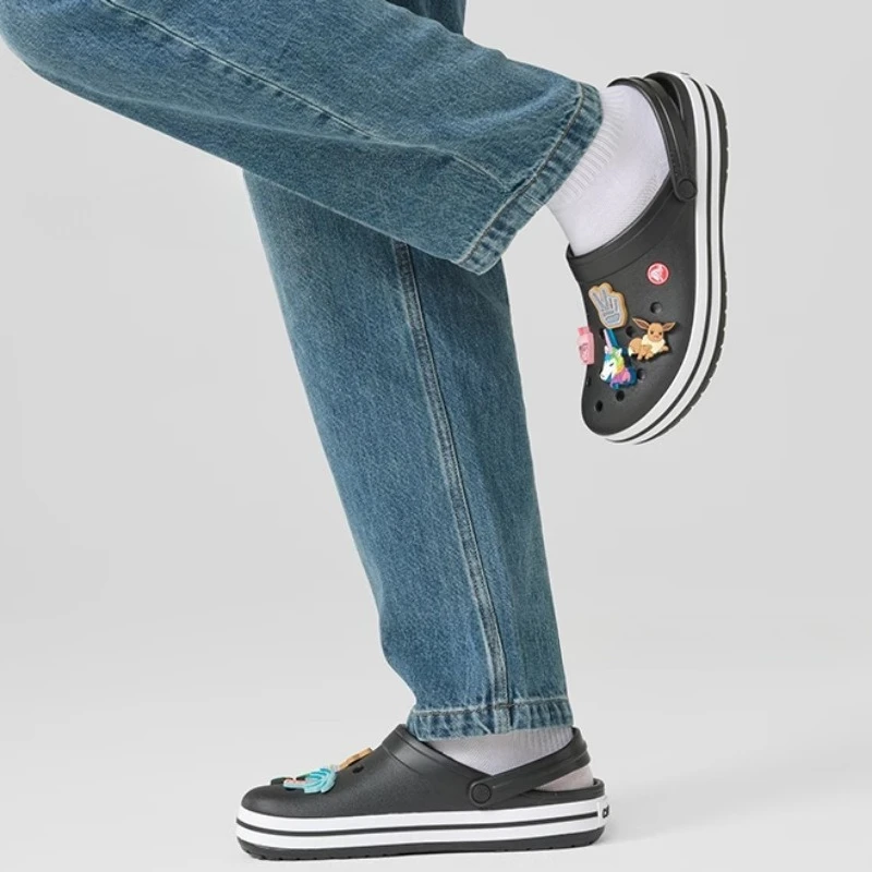 2025년 신상 인기 남녀 커플 모델 고급 패션 비치 샌들 미끄럼 방지 슬리퍼 홈 슬리퍼 편안함