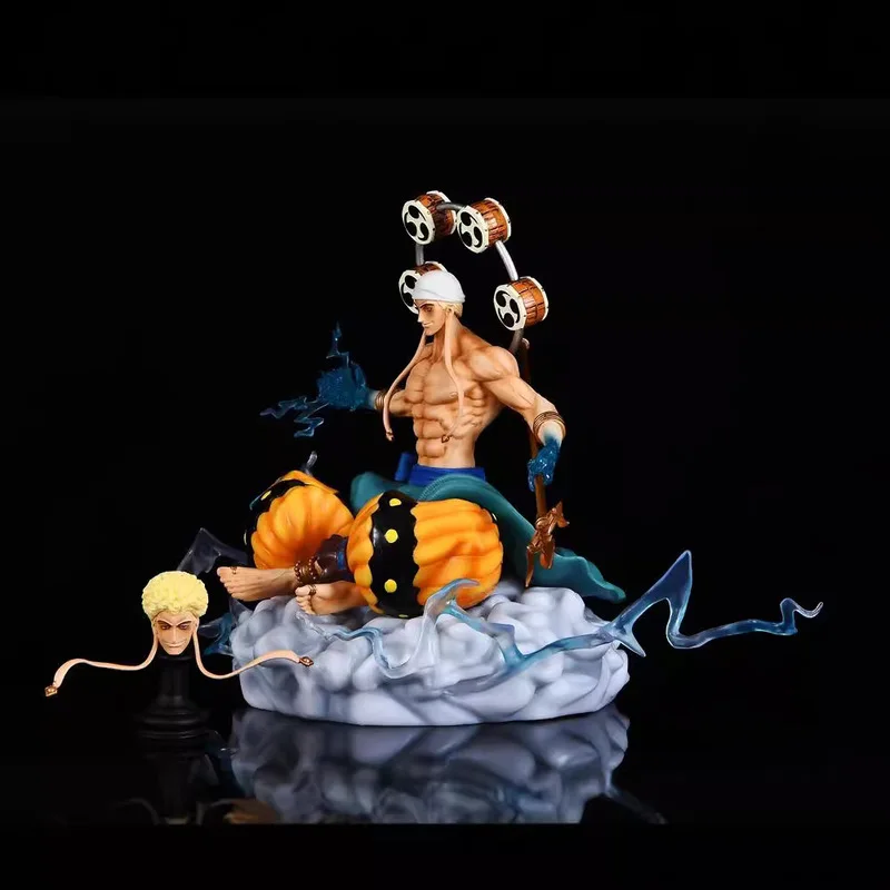 In Stock New Anime Bt One Piece Enel Gk Statue Goro Goro No Mi Pvc Collectible Model Desktop Decoration Action Figure Toy Gift