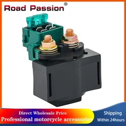 Road Passion Motorcycle Starter Relay For KAWASAKI ZX750 ZX600 ZX1000 ZX1100 EX500 NINJA ZX-7R ZX7R ZX-10 ZX-11 600R ZX 750