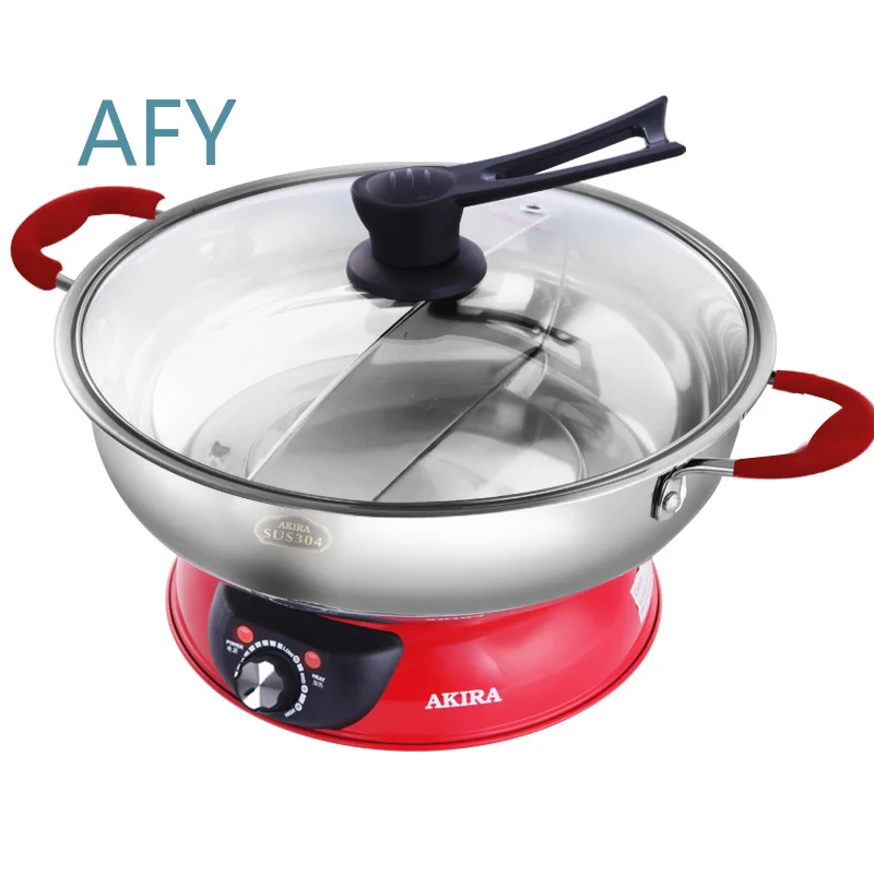 5L Electric Chafing Dish for Electric Hot Pot for Home Kitchen Use Multi Function Split Type Large Capacity Stainless Steel