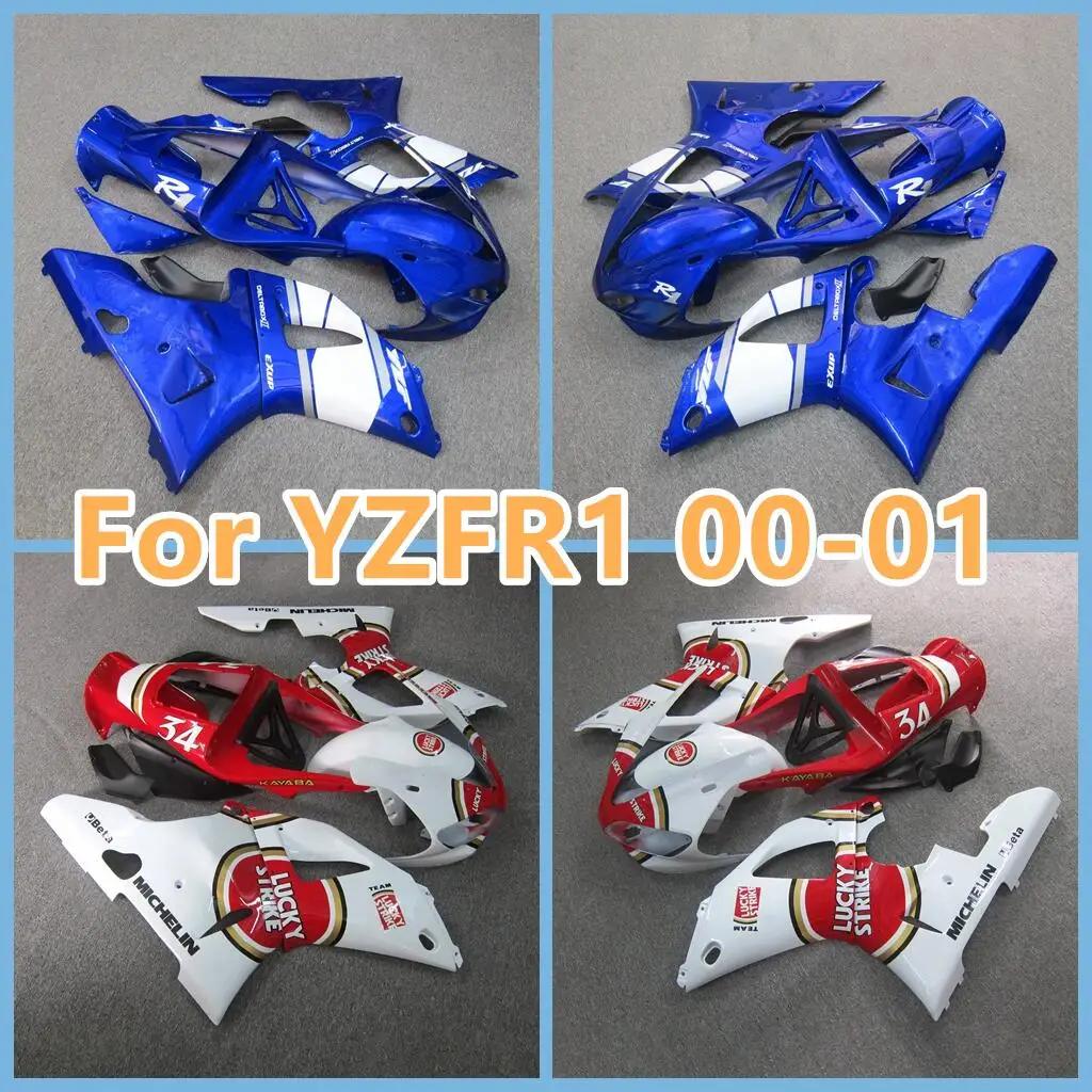 Chinese Prime Bodywork for YAMAHA 2000 2001 YZF-R1 YZF1000 YZFR1 00 01   Road Racing Motorcycle Body Rebuilding Fairing Set