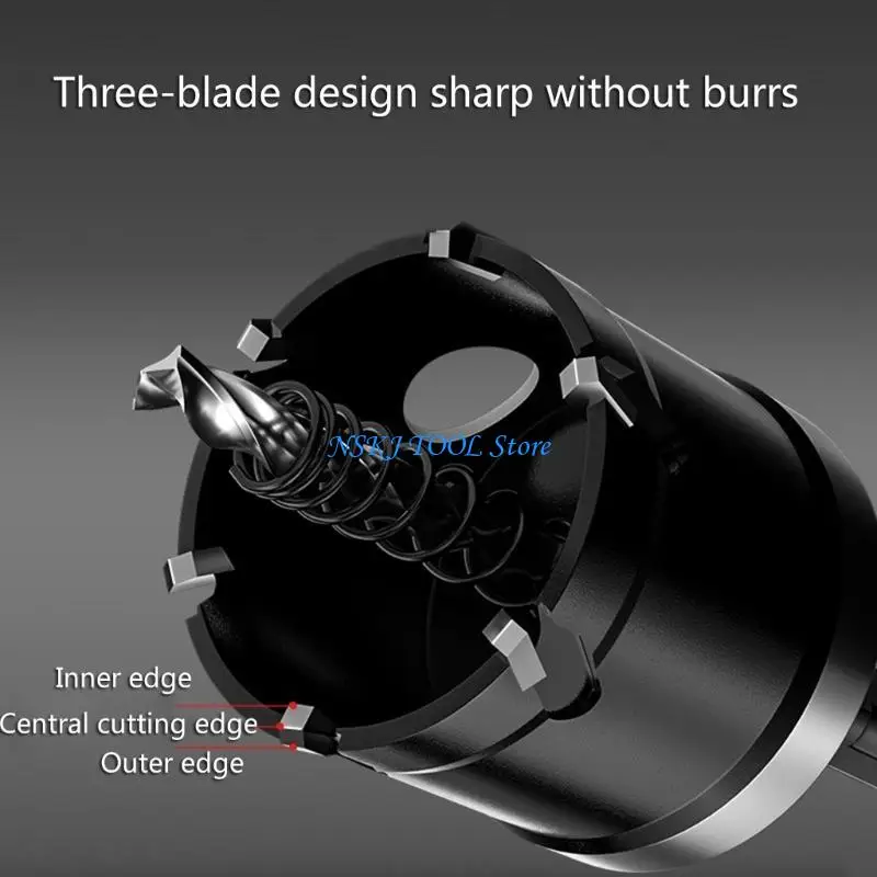 

L8RC Strong Hole Cutter Hole for Easy Drilling in Different Metals RustsResistant