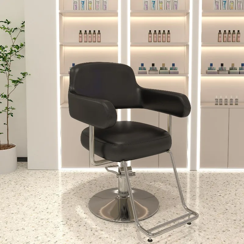 Ergonomic Elegant Barber Chair Professional Floor Modern Aesthetic Barber Chair Organizer Fashionable Kappers Stoel Furniture