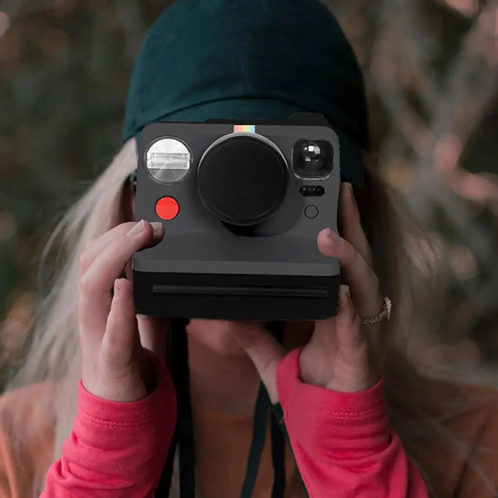 Untuk Polaroid NOW Penutup Lensa Pelindung Tahan Gores dan Tahan Debu Perlindungan yang pas dengan busa empuk