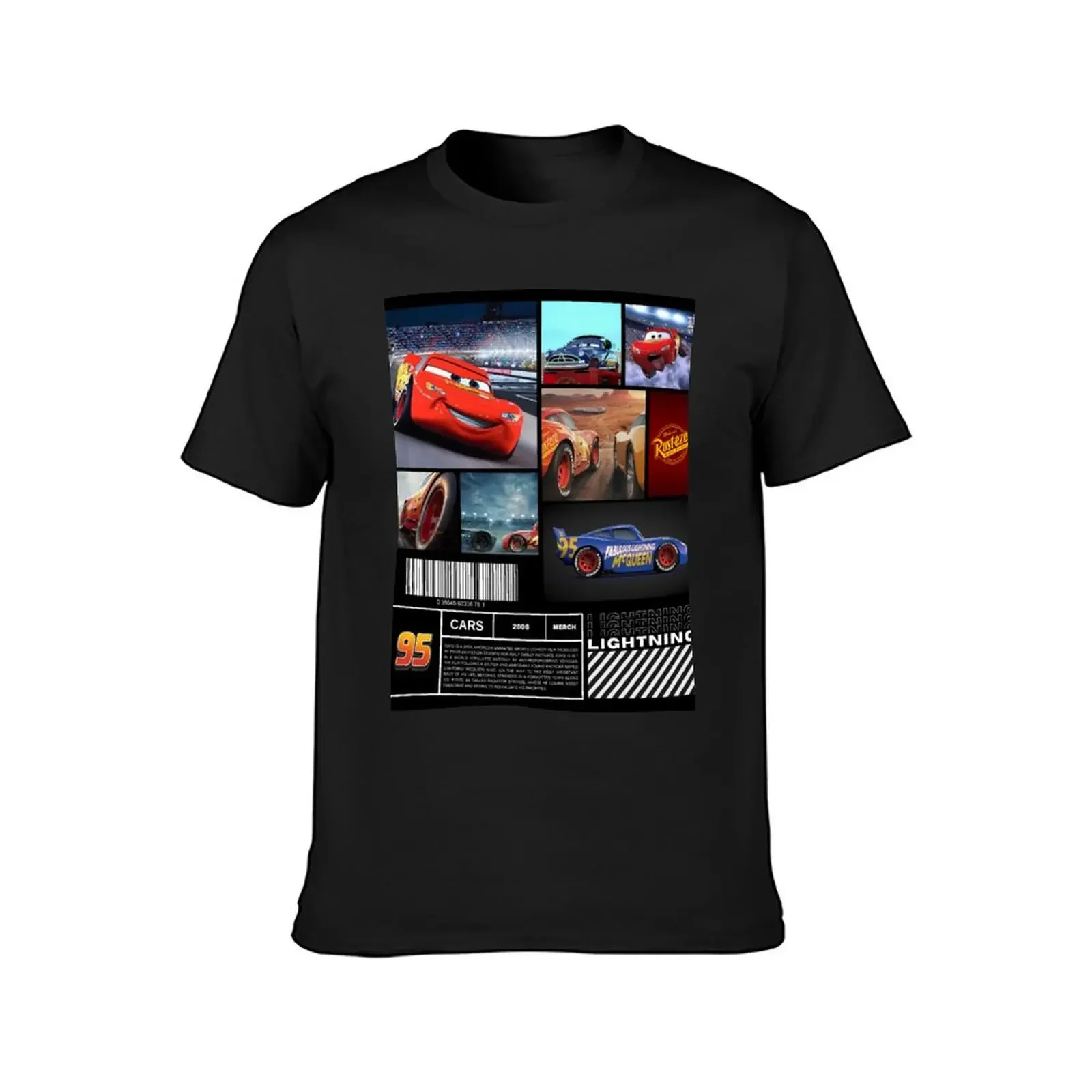 Cars The lightning McQueen T-Shirt rapper graphic tees vintage t shirts oversized t shirts for men