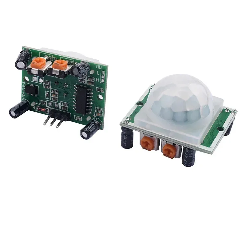 4pcs HC SR501 PIR Motion Sensor Module Pyroelectric Infrared Human Detector Green Board for Arduino Security Light
