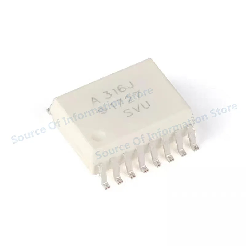 HCPL-316J-500E SOP-16 IGBT Gate Driver, Optocoupler, 100% New