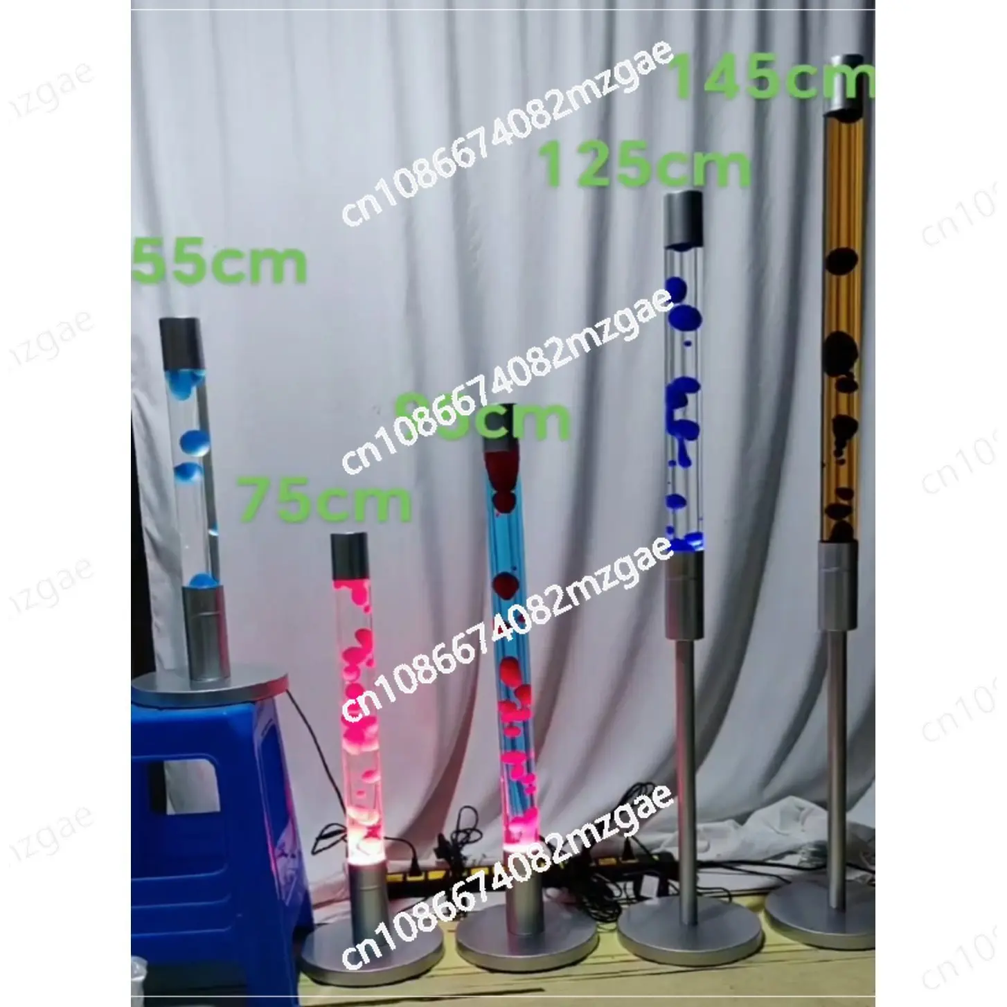 

Торшер-воск, лампа-медуза, лава, луковая лампа, изысканное освещение, высота 125 см/145 см