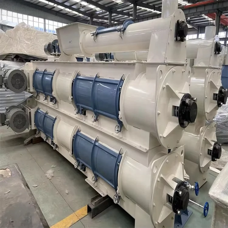 5 Ton Ring Die Pellet Mill Machine for Animal Feed Plant Livestock Poultry Feed Production Line Industrial Equipment