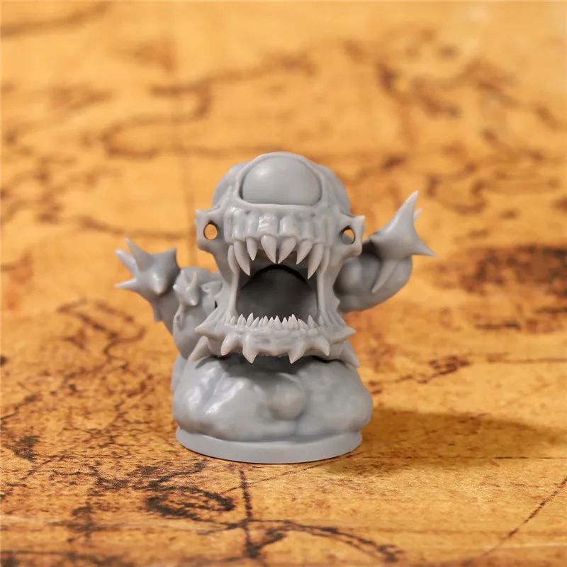 

Fantasy Miniatures for Table Top Role Play Game Death Monster Tyrant 3D Figures ABS Hand-Painted Models Board Game Accessories