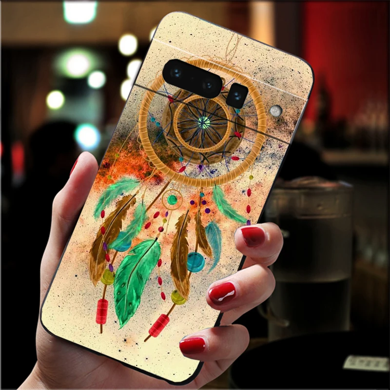 

Phone Case For Google Pixel 10 9 Pro XL 9A 8 7 6 Pro Pixel 8A 7A 6A Pixel 8 7 6 5 Dream Catcher Dreamcatcher