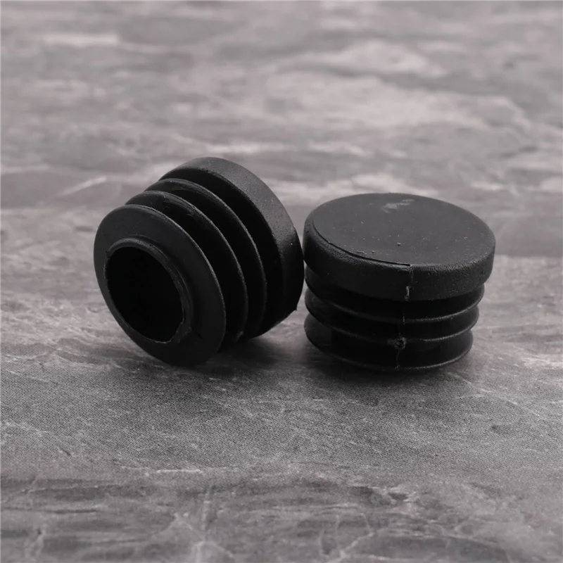 24Pack Chair Table Legs Plug 22Mm Diameter Round Plastic Cover Thread Inserted Tube To Protect The Floor And Bumps