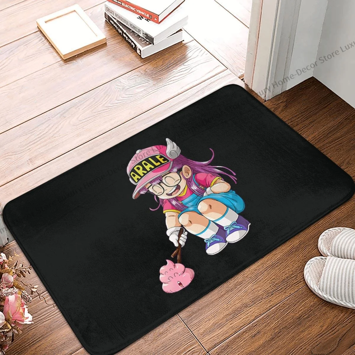 Dr Slump Bath Mat Arale Design Doormat Flannel Carpet Entrance Door Rug Home Decor