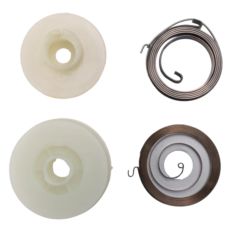 

A05E-Electric Chainsaw Easy Starter Pulley With 2 Springs Fit Chainsaw For 4500 5200 5800 45Cc 52Cc 58Cc Chainsaw Spare Parts
