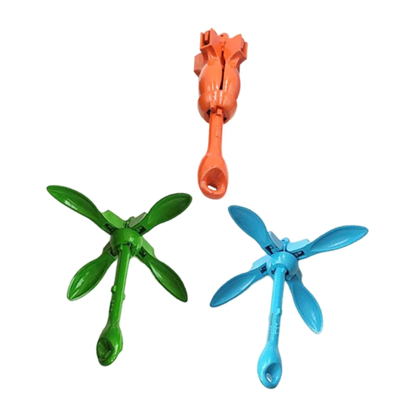 Universal Folding Grapnel Anchor น้ําหนักเบา Fit สําหรับเรือใบเรือแคนู