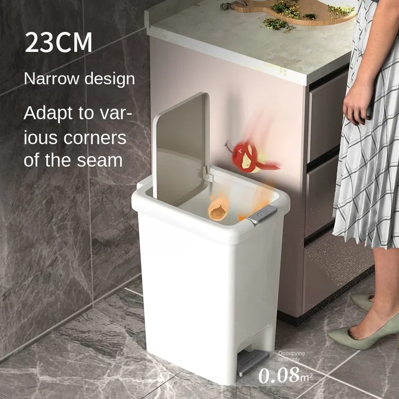 Trash bin Household toilet Kitchen toilet with large trash can holding bedroom plastic open foot