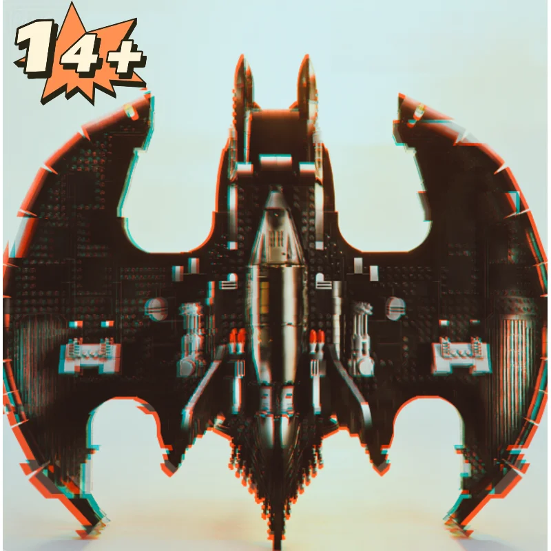 

2026 New 2363pcs Good Sales Batwing Fighteredition Batwing Spaceship Educational Toys Bricks For Children Boys Girls Gifts