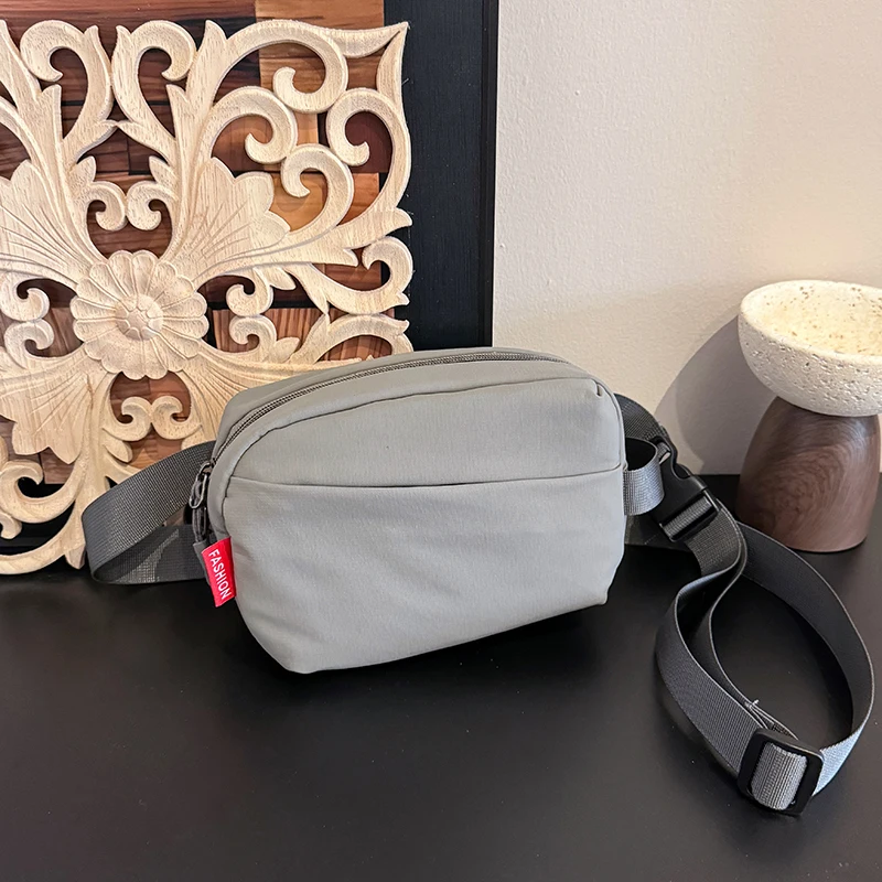 Neue Nylon-Brusttaschen, Bananentasche für Damen, Sling-Crossbody-Gürteltasche, Unisex-Hüfttasche, lässige Bauchtasche, hochwertige Gürteltasche – Detail 14