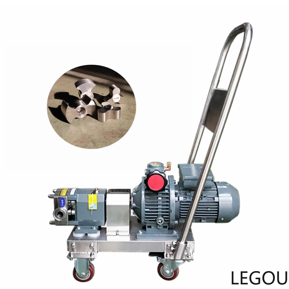 Sanitary Stainless Steel Three-lobe Rotary Lobe Pump