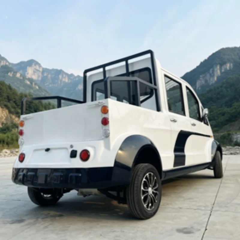 All-Terrain Off-Road Patrol Vehicle 5 Seater 60V 4000W Electric With Rear Cargo Box With A Cargo Bed Free Custom Body Color