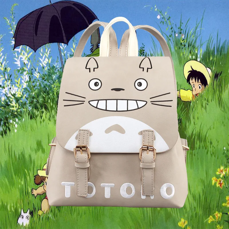 Anime One Piece Tony Tony Chopper Totoro Manga Student School Bag Backpack Shoulder Bag Cosplay Anime Peripherals