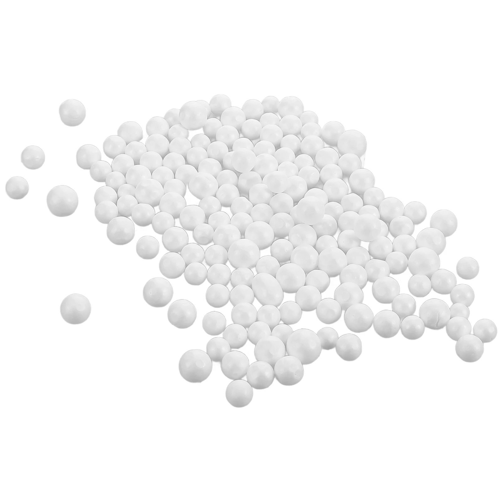 

2pcs 2 Bags Foam Beads Filling Mud Particles Crafts Diy Supplies Bean Refill Decor Vase Stuffed Beads Miniature Foam Balls Soft