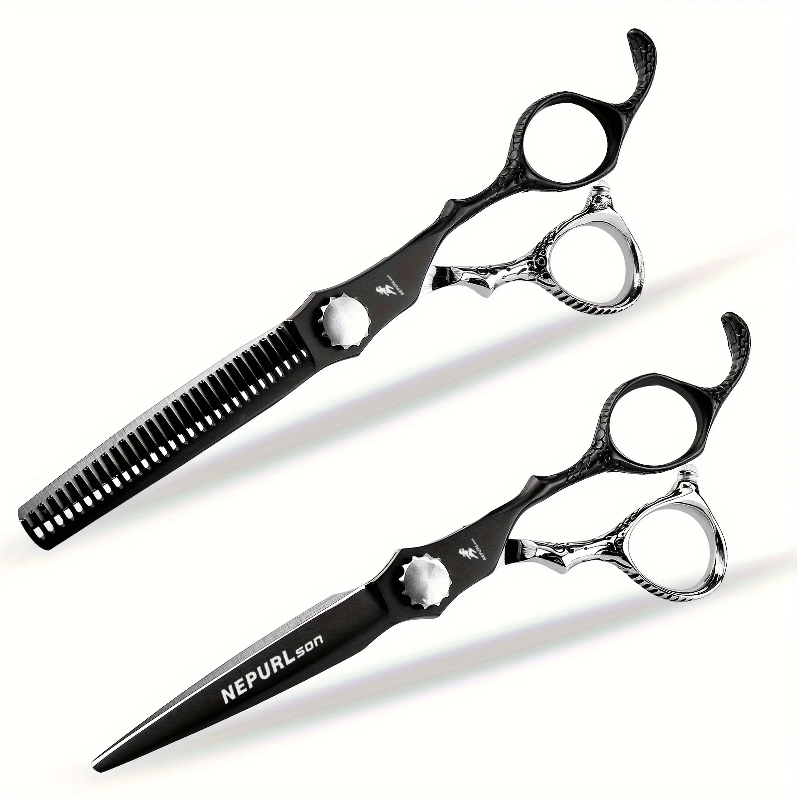 

Professional Hair Scissors 6" Japan Stainless Hair Cutting Scissors 1Pcs Thinning Shears Barber Shop Scissors for Hairdresser
