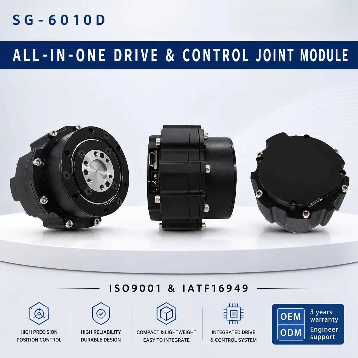 80Mm planetary gear motor 28.13 gear ratio high torque precision flange reducer, suitable for robot arm joint actuator