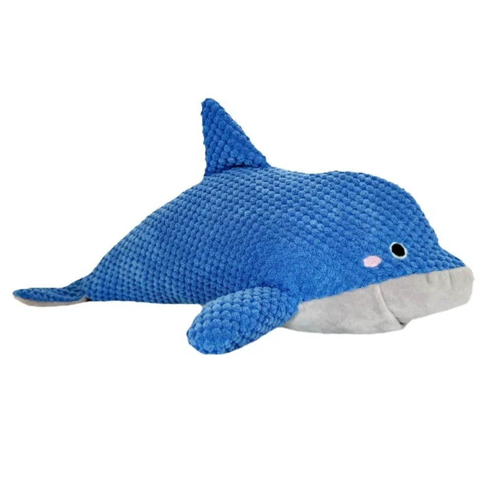 

Funny Dolphin Squeaky Dog Bite-resistant Speak Up Pet Squeeze Sound Cartoon Animal Shape Pet Chew Grinding Teeth