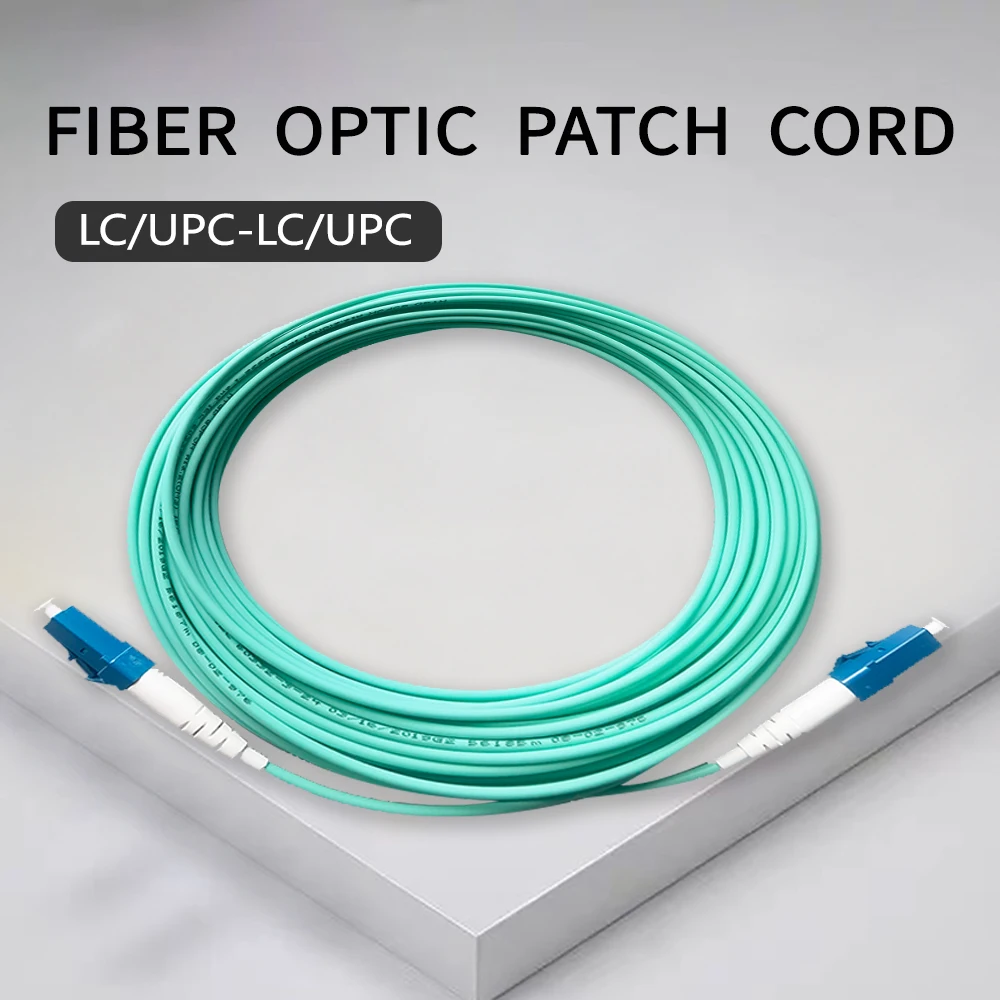 

LC/UPC-LC/UPC OM3 50/125um LSZH FTTH Multi-Mode Single Core Fiber Optic Patch Cord Cable 2.0mm FTTH fiber optic jumper 10M