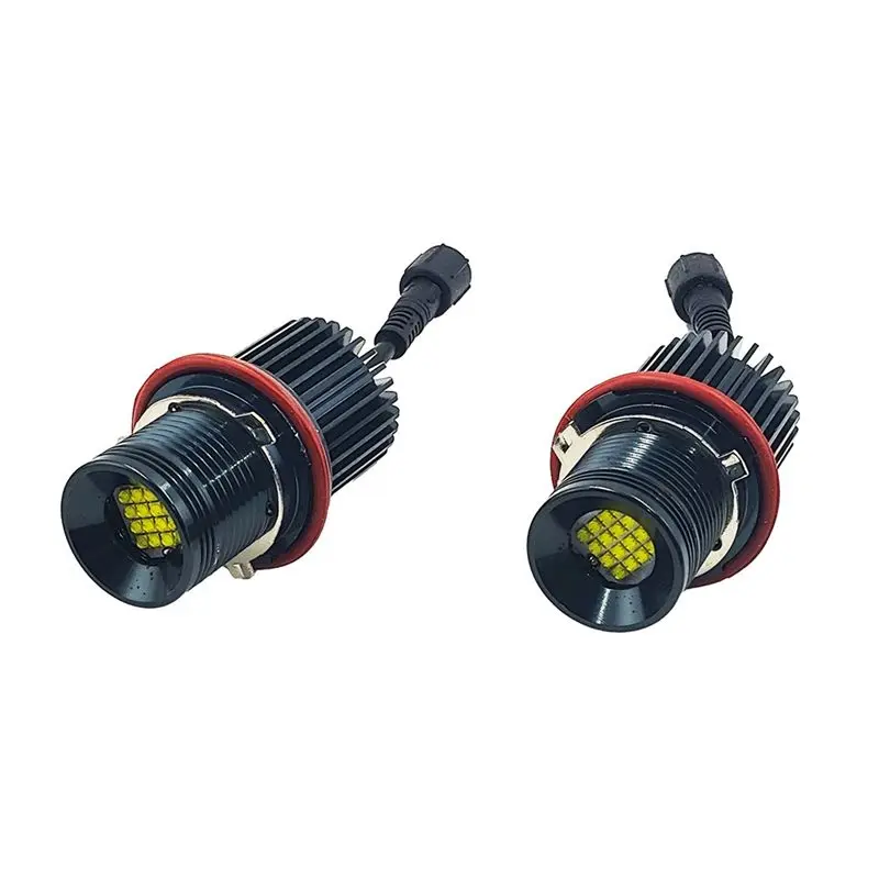 A95E-E39 G80 Headlight Bulb 6000K LED Angel Eyes Lights Canbus Parts Accessories For BMW