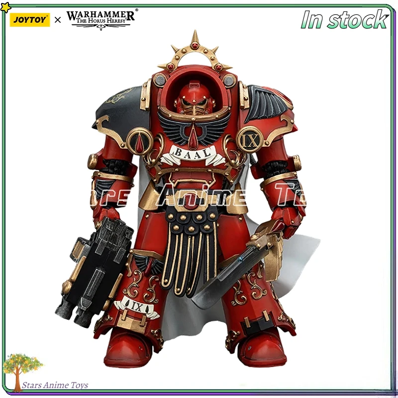 

Оригинальная фигурка JOYTOY 1/18 Warhammer The Horus Heresy Blood Angels Legion Praetor in Tartaros Terminator Armour Model