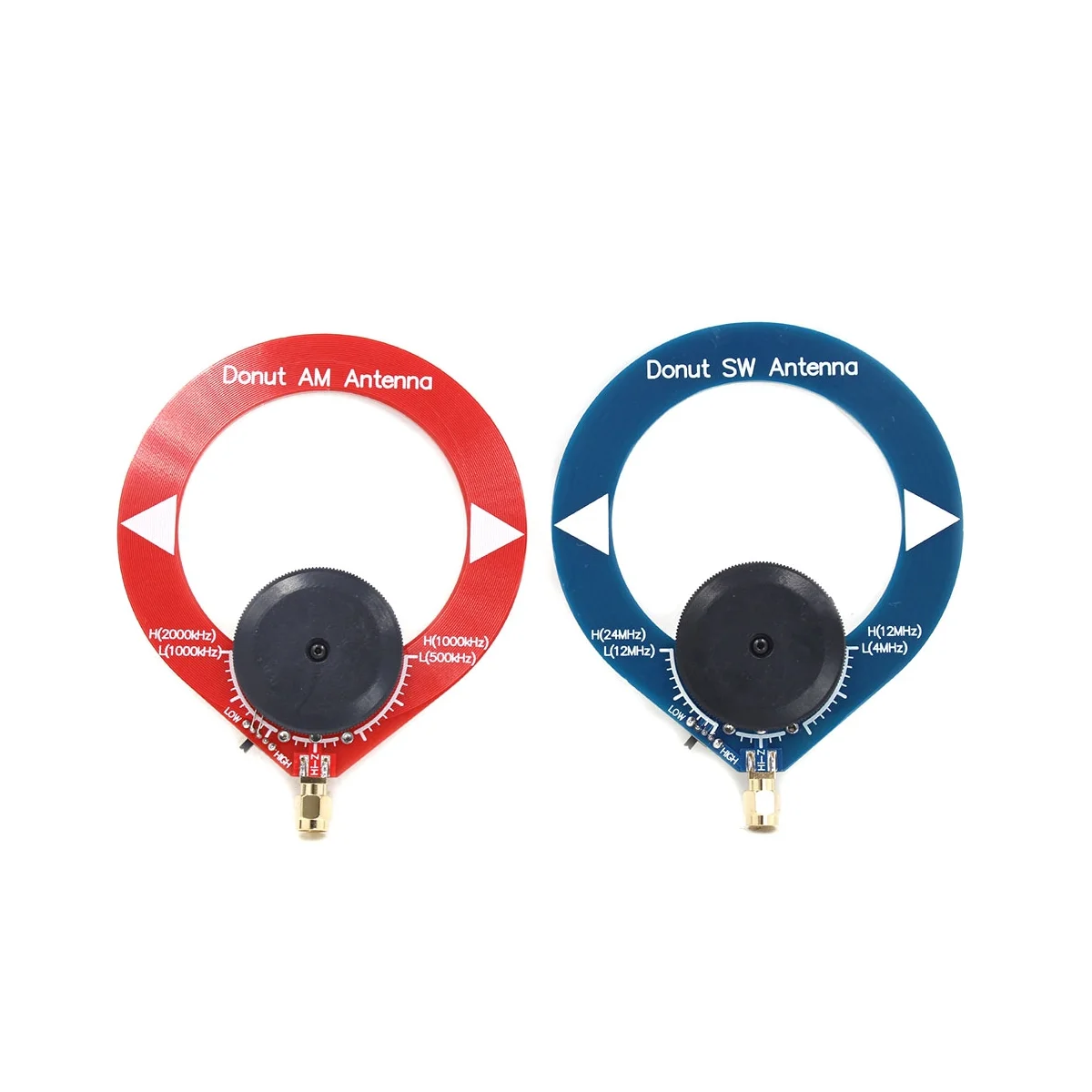 SW Antenna AM MW Medium Wave Antenna 4MHz-24MHz 500KHz-2000KHz Loop Antenna for HFDY Malahiteam DSP1 DSP2 Receiver