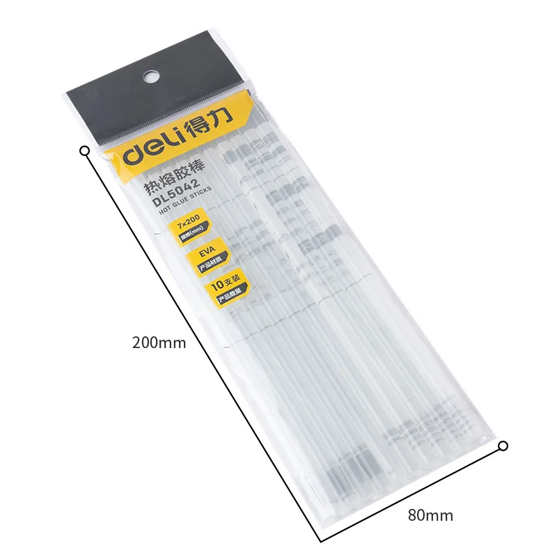 델리 고점도 핫멜트 접착제 스틱 7mm/11mm 가정용 강력 접착제 글루건과 호환 가능 저렴한 DL5042