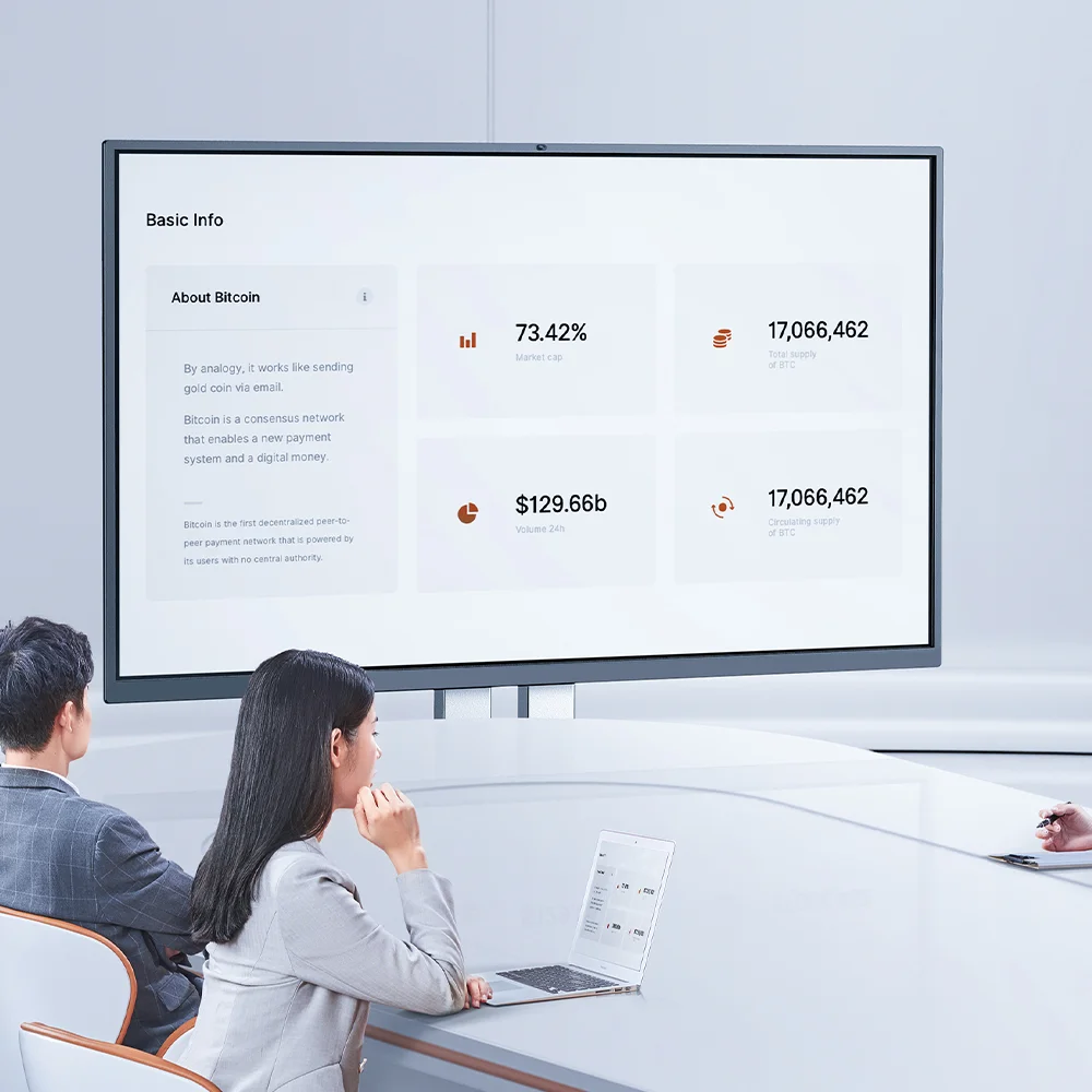 All-in-One High-Definition Indoor Mobile COB Display Ultra-Thin Intelligent Panel for Retail Store Conference Room Video