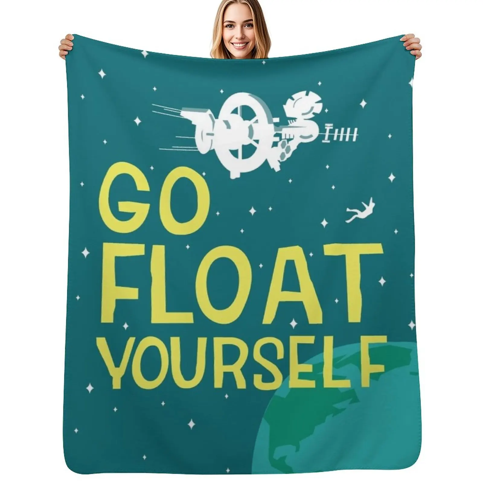 Show Logo Design Throw Blanket Thermals For Travel funny gift Thin Baby Blankets For Bed Sofa Throw Blankets