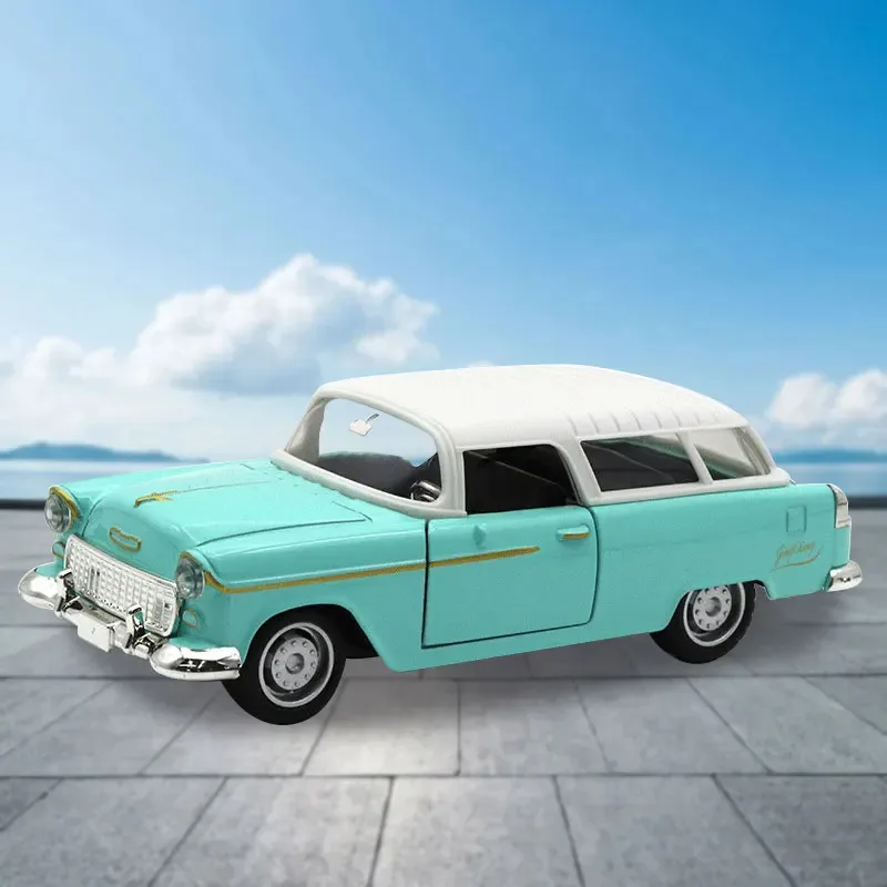 

Литая под давлением модель из сплава, винтажная модель автомобиля, детская игрушечная машина, орнамент, модель автомобиля с отскоком, игрушки для мальчиков