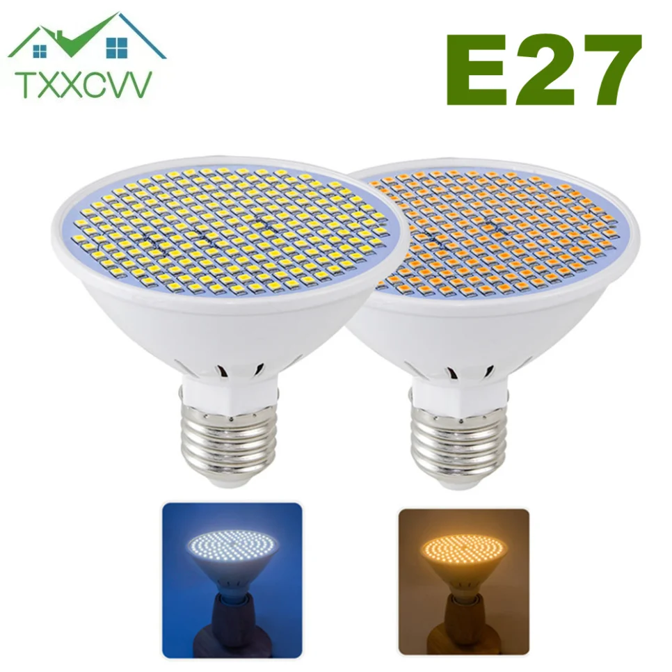 LED Spotlight Bulb E27 Lamp 30W 50W 80W Lampara 110V/220V LED Corn Light Bulb Energy Saving Lamp Smart Home Living Room Lighting