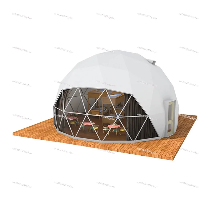 

Outdoor 8m Hotel Camping Transparent Luxury Earth Ice House Ball Dome Tent