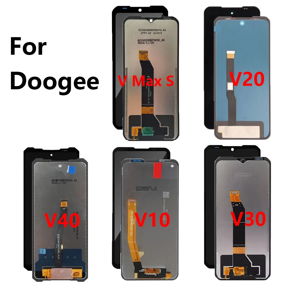 Pop nuevo digitalizador de pantalla LCD para Doogee V Max S V10 V11 V20 V20S V20 PRO V30 V MAX V30T V31GT V40 V40 PRO reemplazo