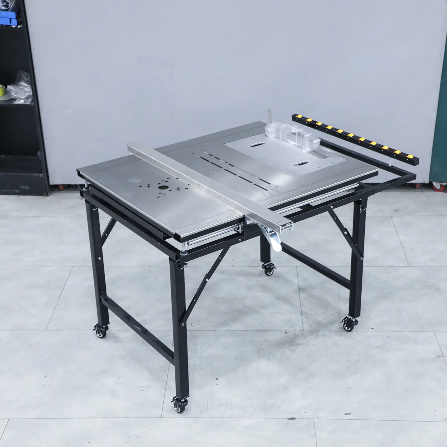 New JT730 saw table woodworking precision push table saw sliding backer dust-free child and mother saw special folding table