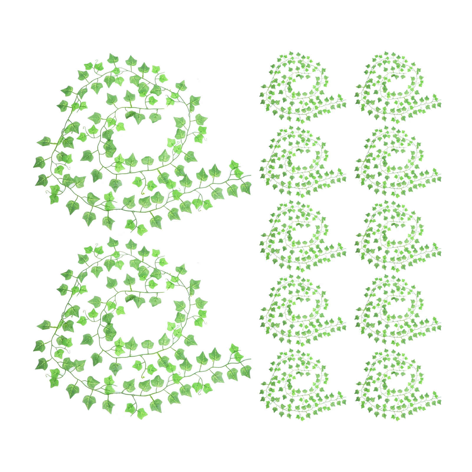 

1Set Simulation Leaves Garland High Realism No Watering Artificial Vines for Home Office Decor Artificial Leaves Vine