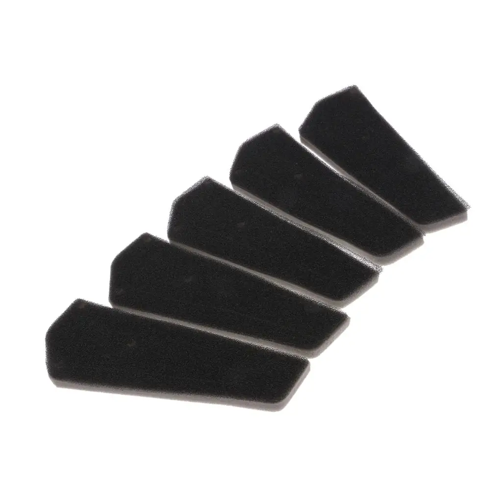 5Pcs Motorcycle Air Filter Foam for GY6 50cc 80cc Moped Scooter Dirt Bike