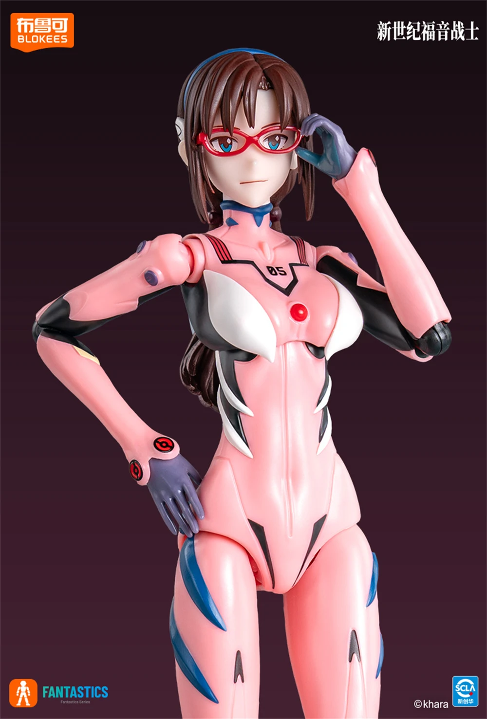 BLOKEES Original EVANGELION TYPE-00 TV 02 01 08 EVA00 NEON GENESIS EVANGELION Asuka Shinji Assembled Action Figure Anime Toys