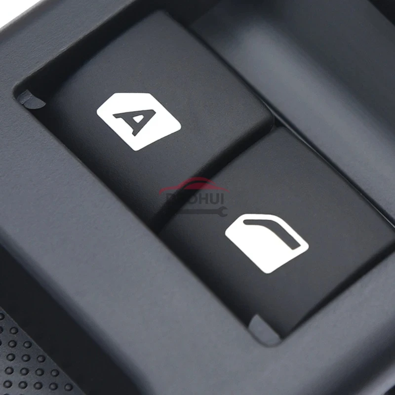 6554QC مفتاح التحكم في نافذة السيارة الكهربائية لبيجو 207 سيتروين C3 بيكاسو 2007-2014 منظم زر الرفع 6554.QC #5