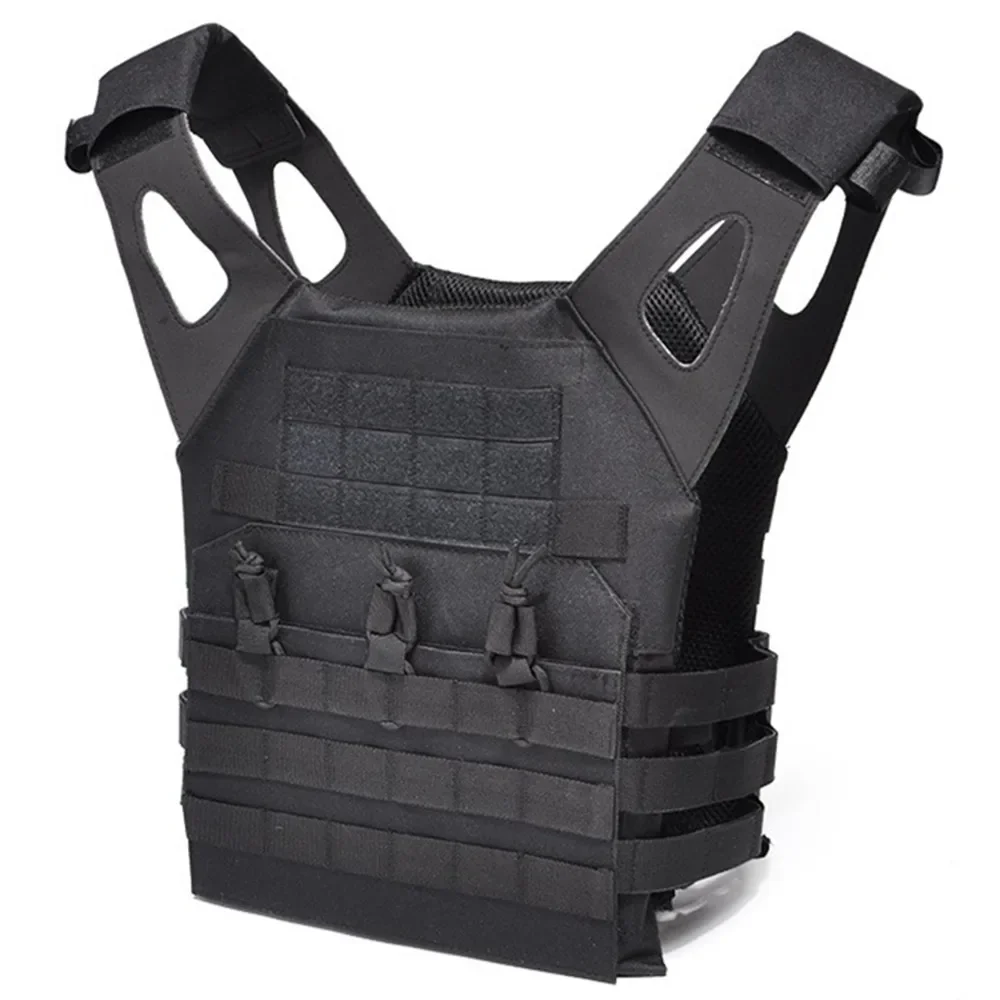 Detachable Tactical Vest 900D Military Fan Protective Waistcoat Business Travel Backpack Adjustable Shoulder Straps Camo Garment