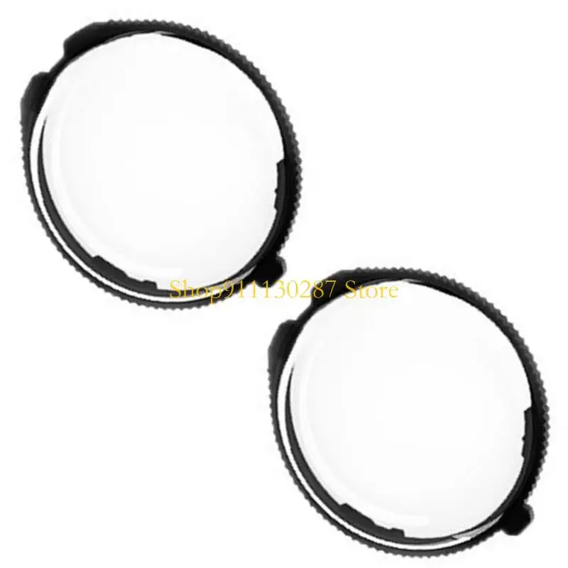 J1HC 2Pcs Scratchproof Removable Protective Cover Transparent Lens Guard Protective